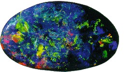 Aurora Australis opal birthstone