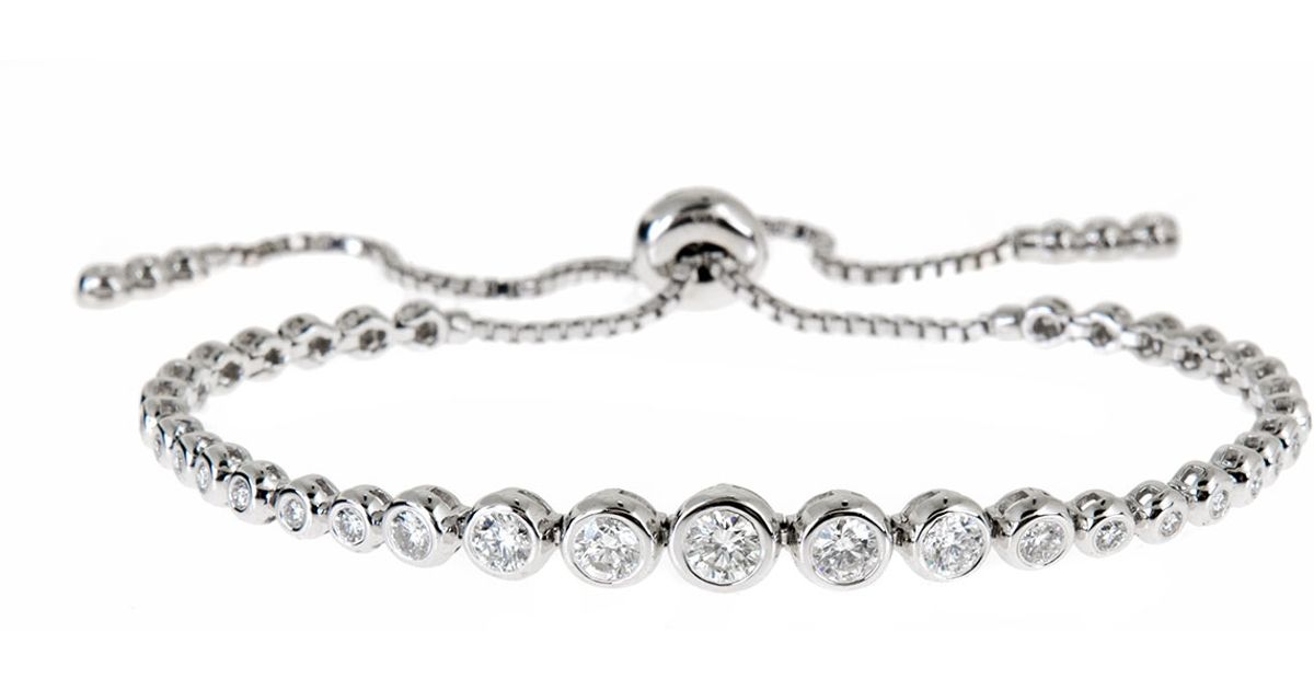 adjustable bezel set diamond bracelet adjustable bezel set diamond bracelet