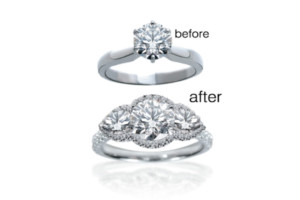 before and after ring redesign example
